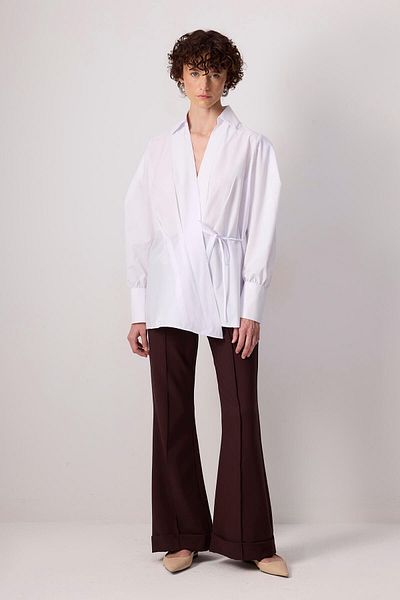 Touché Privé Yandan Tie Poplin Shirt