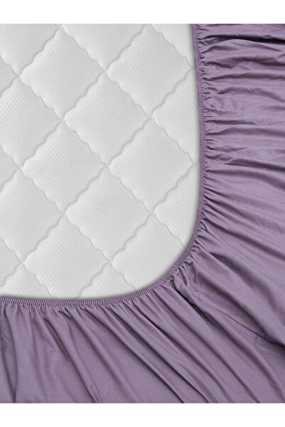 Karna Home Flat Elastic Single Percale Sheet 160X200 + 30cm