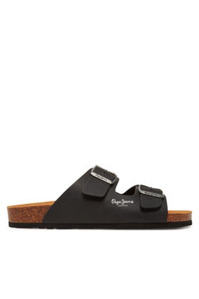 Pepe Jeans Flip-flops negri pentru bărbați PEPE JEANS-PMS90108 999BLACK