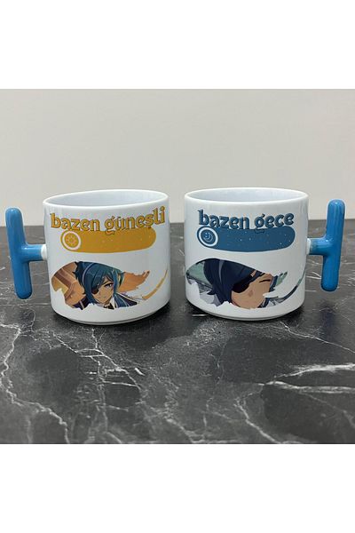 Define Moyas Genshin Impact Kaeya Mug Cup - Genshin Impact Sunny Night Series