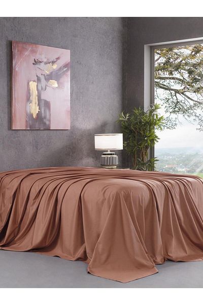 Karna Home Double Classic Cotton Satin Sheet