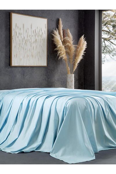 Karna Home Double Classic Cotton Satin Sheet