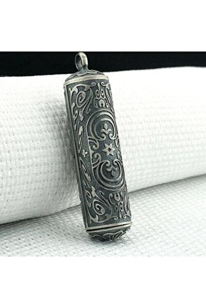 shop Silindir Cevşeni Kebir Dualı 925 Ayar Gümüş Erkek Kolye Ucu