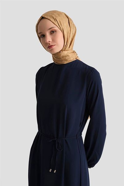 Armine Φόρεμα με ζώνη σχοινί 25YT927 Navy Blue