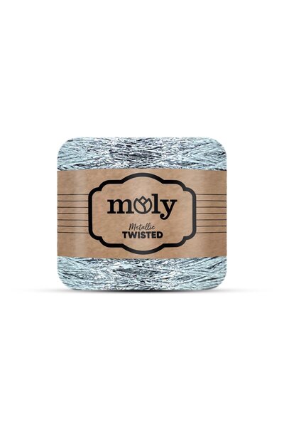 Moly Усукана метализирана хартиена връв 250 г