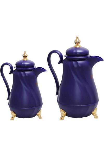 rexa Purple Thermos Set – Stylish Insulated Flask & Cup Set for Hot and Cold Drinks