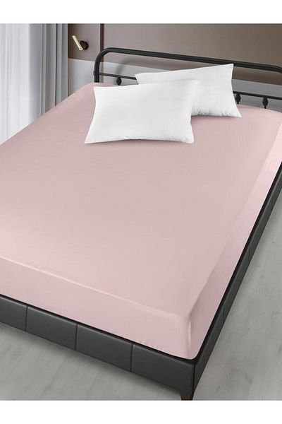Karna Home Bed Sheet Cotton Satin Solid