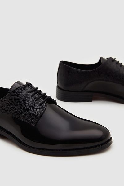 D'S Damat Ds Groom Black Tuxedo Shoes