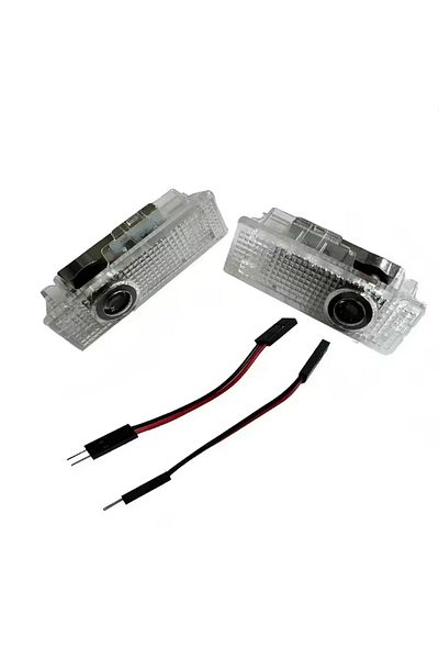 iq elektronik Bmw under Door Logo 3 Colors Original under Door Logo with Socket (Compatible with F,E,X Series)