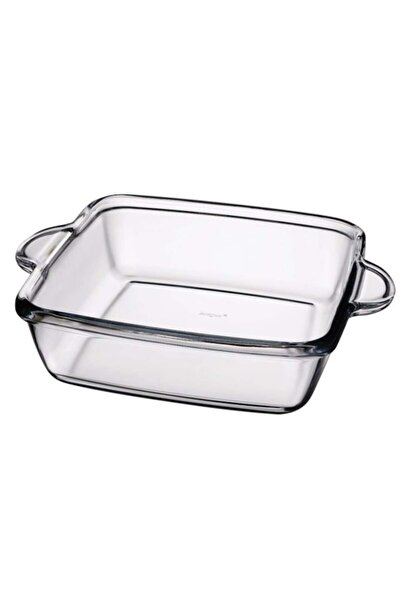 Borcam Vas pătrat rezistent la căldură cu mâner