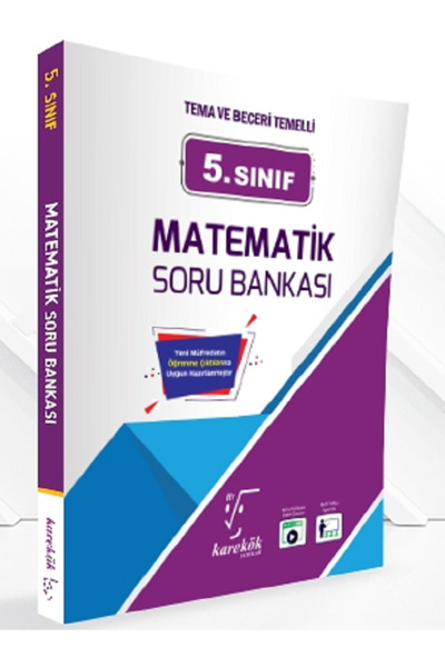 Evrensel İletişim Yayınları 5.Sınıf Karakök Matematik Soru Bankası + 5.Sınıf Karakök İngilizce Soru Bankası / 2 KİTAP
