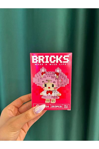 Wisevelya Pink Dream Bricks Lego Set