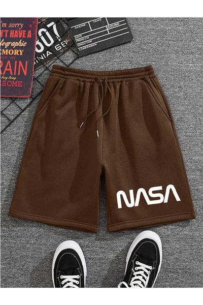 COHERENT Unisex Women's/Men's Nasa Custom Printed Colorful Short Combed Cotton Shorts