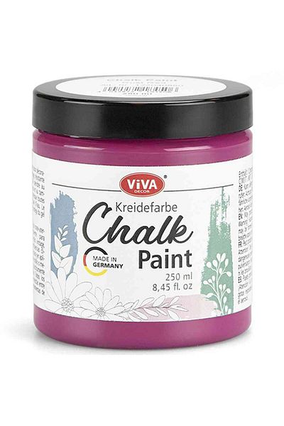 Viva Decor Creamy furniture paint, with chalk, VIVA DECOR, 250ml Purple