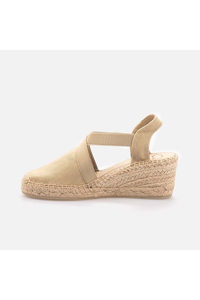 Toni Pons Elastic Sweat Women's Sandals - Linen Stone (PEDRA)