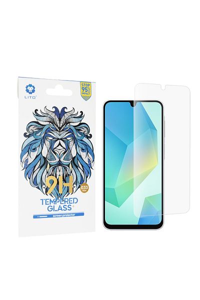 Lito Samsung Galaxy A16 4G / A16 5G Glass Film, Maximum Clarity, 2.5D Classic Glass 9H, Transparent