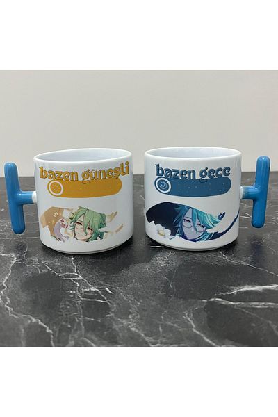 Define Moyas Genshin Impact Baizhu Mug Cup - Genshin Impact Sunny Night Series