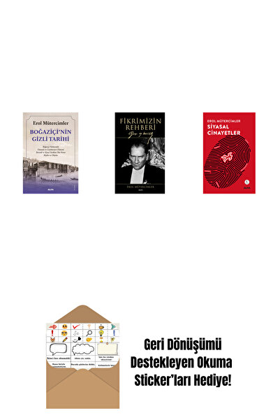 Alfa Yayınları Boğaziçi’nin Gizli Tarihi + Fikrimizin Rehberi (Ciltli) + Siya...