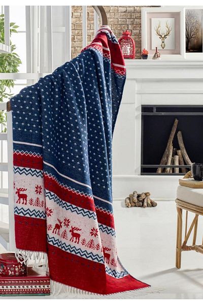 Karna Home Cotton Hazal Warm Blanket