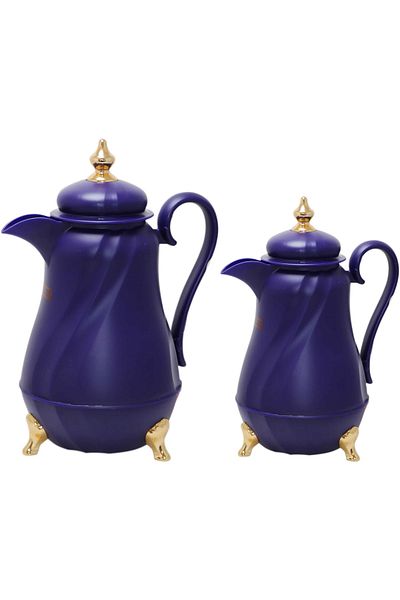 rexa Purple Thermos Set – Stylish Insulated Flask & Cup Set for Hot and Cold Drinks