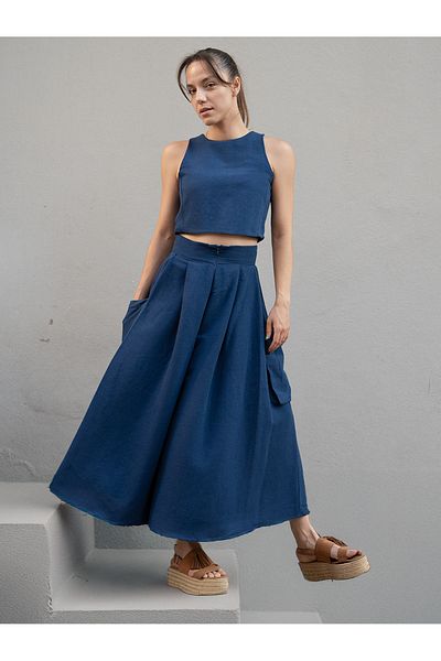 Catz Clothes Indigo Kali Cargo Pants