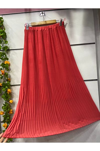 edu collection Frequent Pleated Chiffon Skirt