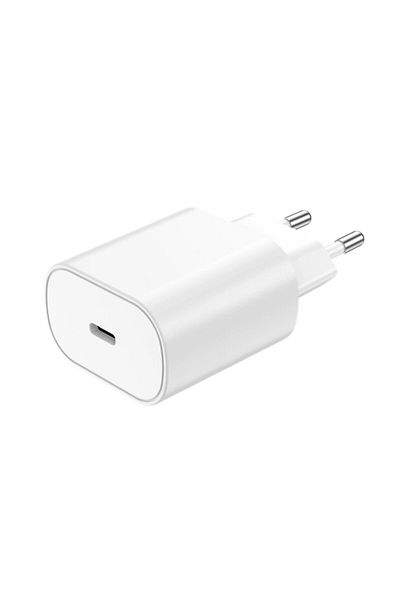 Diverse USB Type C charger to Euro socket, Jellico C35 10651, 25W, Fast Charging, 100 - 240V, 3A, white