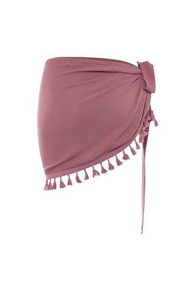 Eight Fashion Γυναικεία Φούντα Ροζ Χρώμα Pareo Beach Wear