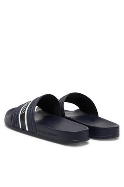 Emporio Armani Flip-flops albaștri pentru bărbați EMPORIO ARMANI-XVPS14 XR277 U533 ALBASTRU+NEGRU/ALB