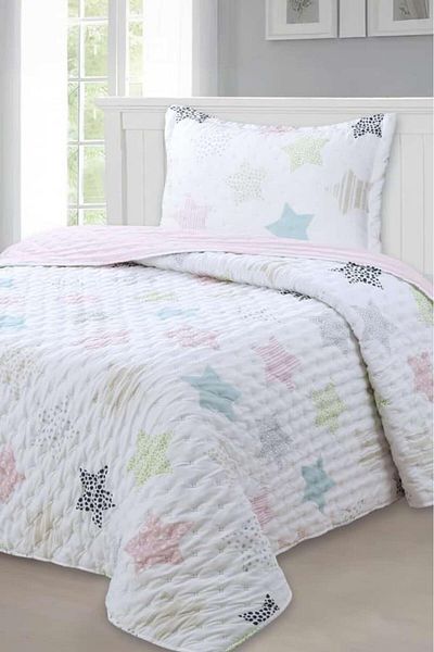 Çeyiz Diyarı Star Young and Children Single Bedspread 180X240