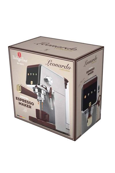 Berlinger Haus Leonardo Collection 2-in-1 Automatic Digital Lever Espresso Machine