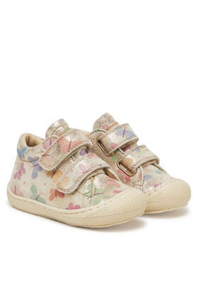 Naturino Pantofi sport pentru fete, aurii, NATURINO-2012904 NZ COCOON VL MONET PLATINUM M