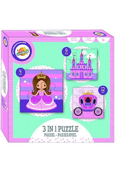 Javoli Puzzle printesa 3 in 1