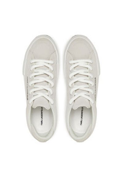 Karl Lagerfeld Men's Sneakers gray KARL LAGERFELD-KL50722 5LL LIGHT GREY SUEDE