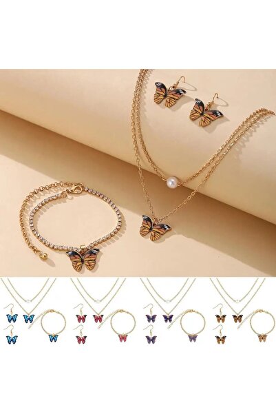 Shiklik MODA مجموعة بدلة الفراشة الأنيقة لتعزيز أناقتك