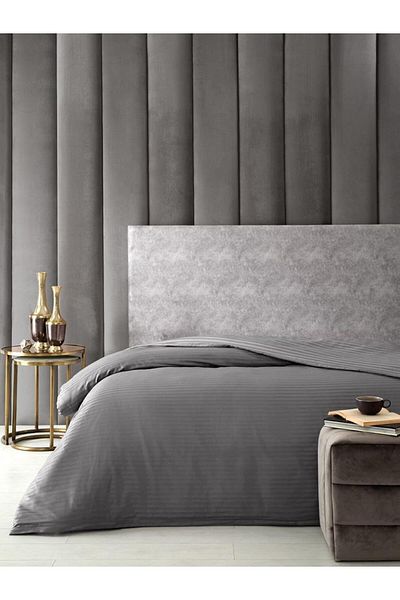 Karna Home Duvet Cover Single Cotton Satin Stripe 200X220