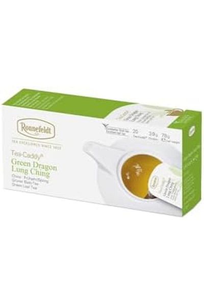 Ronnefeldt Green Dragon Tea-Caddy, Case of 5 Boxes | Each Box Contains 20 Tea Bags