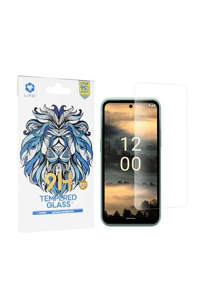 Lito Nokia XR21 Glass Film, Maximum Clarity, Litho, 2.5D Classic Glass 9H, Transparent