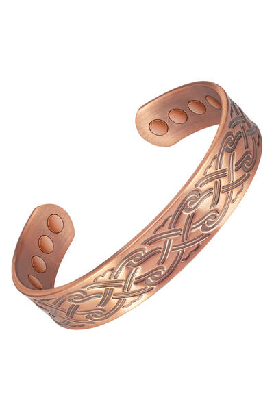 XTERRA BRĂȚARĂ MAGNETICĂ TERAPEUTICĂ DIN CUPRU PUR 99,99% | Model VS12