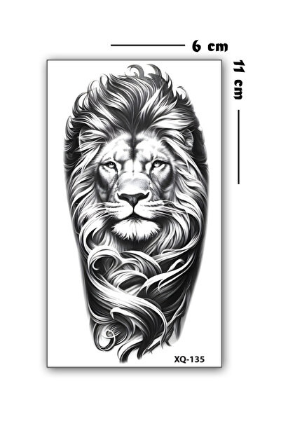 Jet Online Aslan Modeli Geçici Dövme