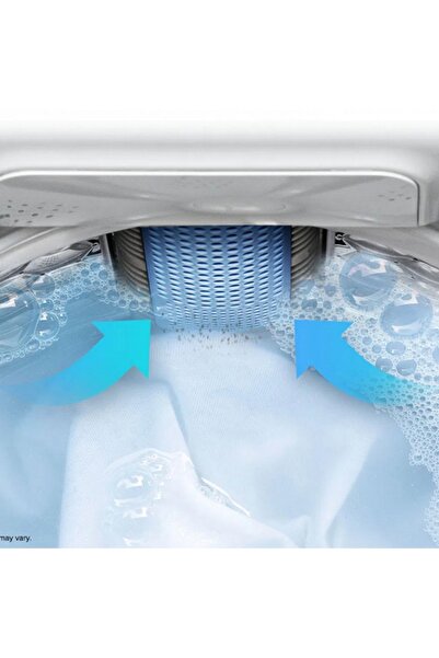 TCL TCL F Series Top Load Washing Machine Hot & Cold Black & White 8kg F708TLW