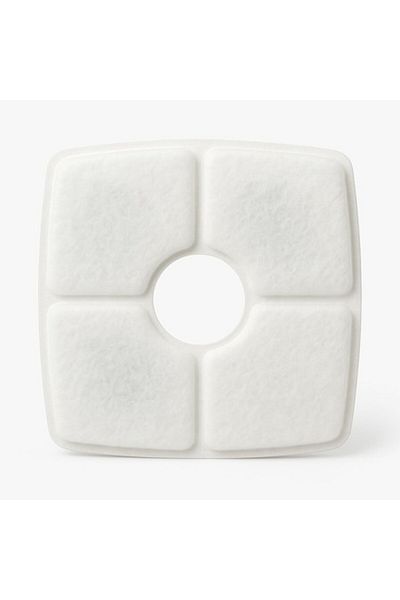 OEM Filtru de apă pentru fântână cu animale, cu orificiu central, model pătrat, 12x12 cm