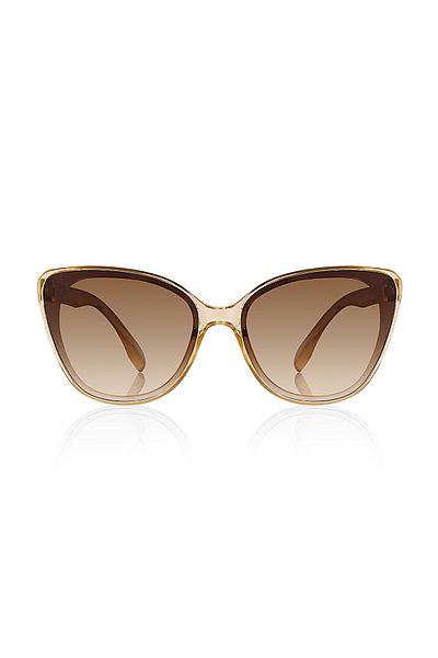 Kinary Cat Eye Women's Sunglasses Mink Shiny 1026