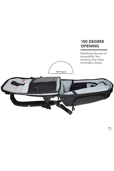 Carbonado GT2 Hard Shell Laptop Backpack 28L for Men & Women (Tangerine)