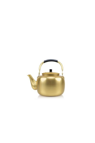 Dania High-quality, original Korean-made, yellow aluminum tea kettle for all uses, 1.6 litre capacity