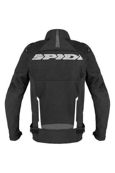 Spidi Race Warrior 2 Net Summer Jacket Black White