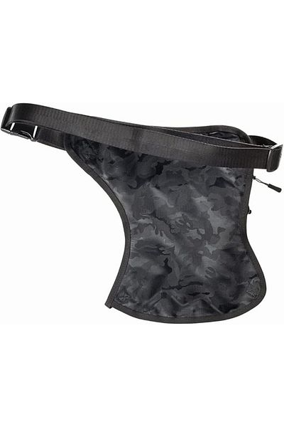 Carbonado Vector Waist Bag for Men/Women, Drop Leg/Crossbody Bag with Detachable Strap (Black Camo)