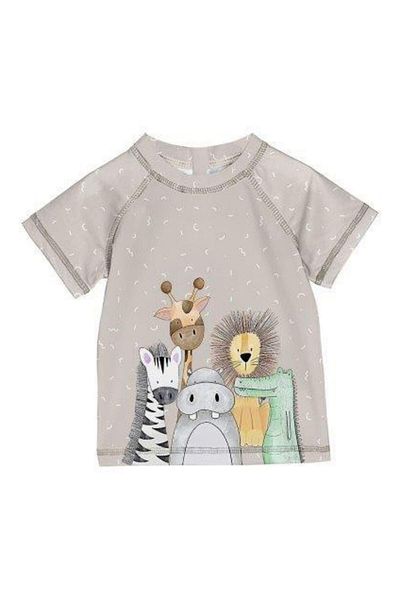SLIPSTOP Say Cheese Baby Quick Drying Uv Protection Swimsuit T-Shirt