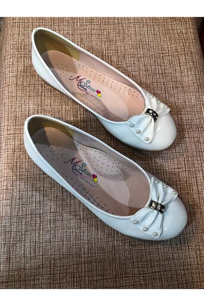 eylül ortopedi Girl's Bow Ballerina Shoes