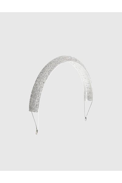 İLVİ Kandeka Silver Color Women's Crown